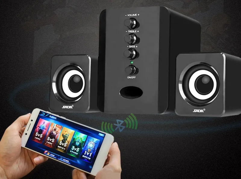 Speakers Computer D-202 Combination Music-Player