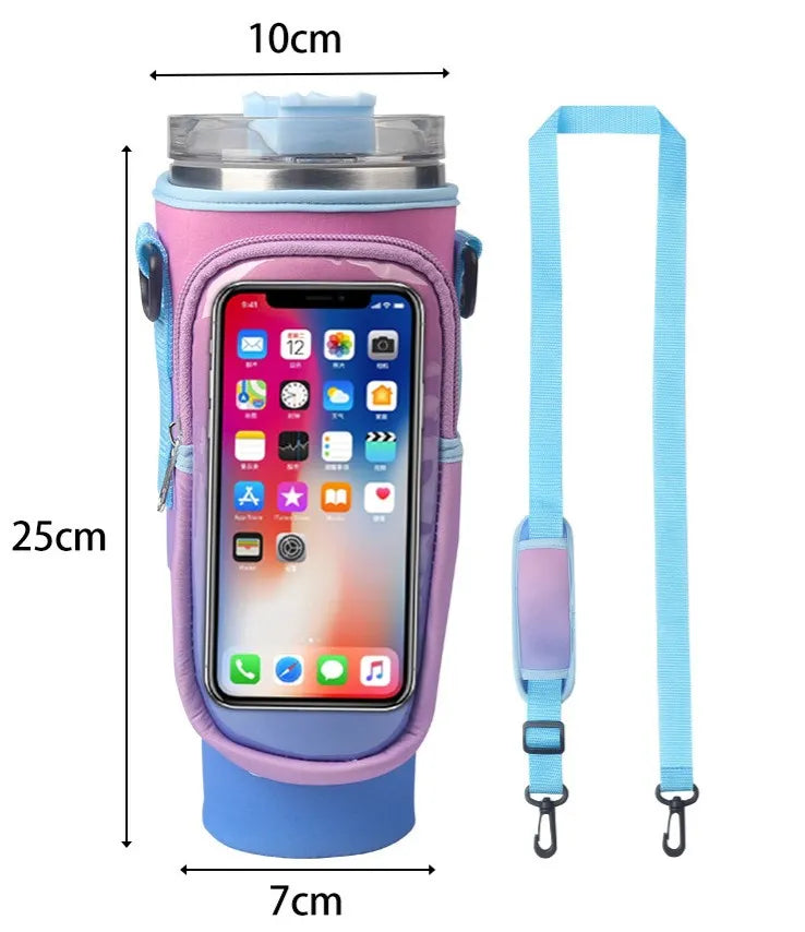 40oz Cup Cover Transparent Touch Screen Neoprene kitchen gadgets