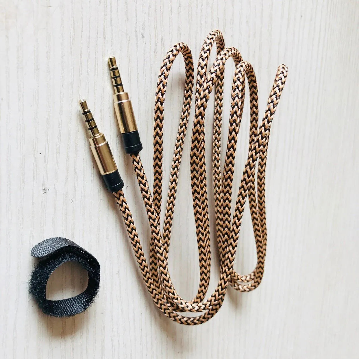 Transfer Woven Nylon Vehicle Live Audio Cable