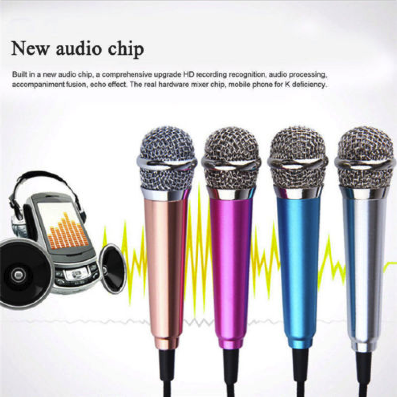 Mini mobile phone microphone mobile phone recording