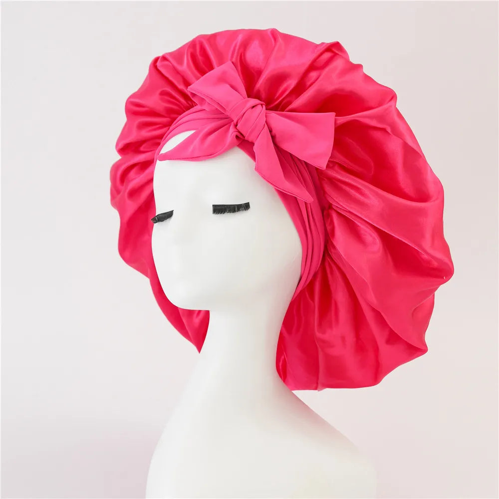 New Silk Bonnet For Sleeping Women