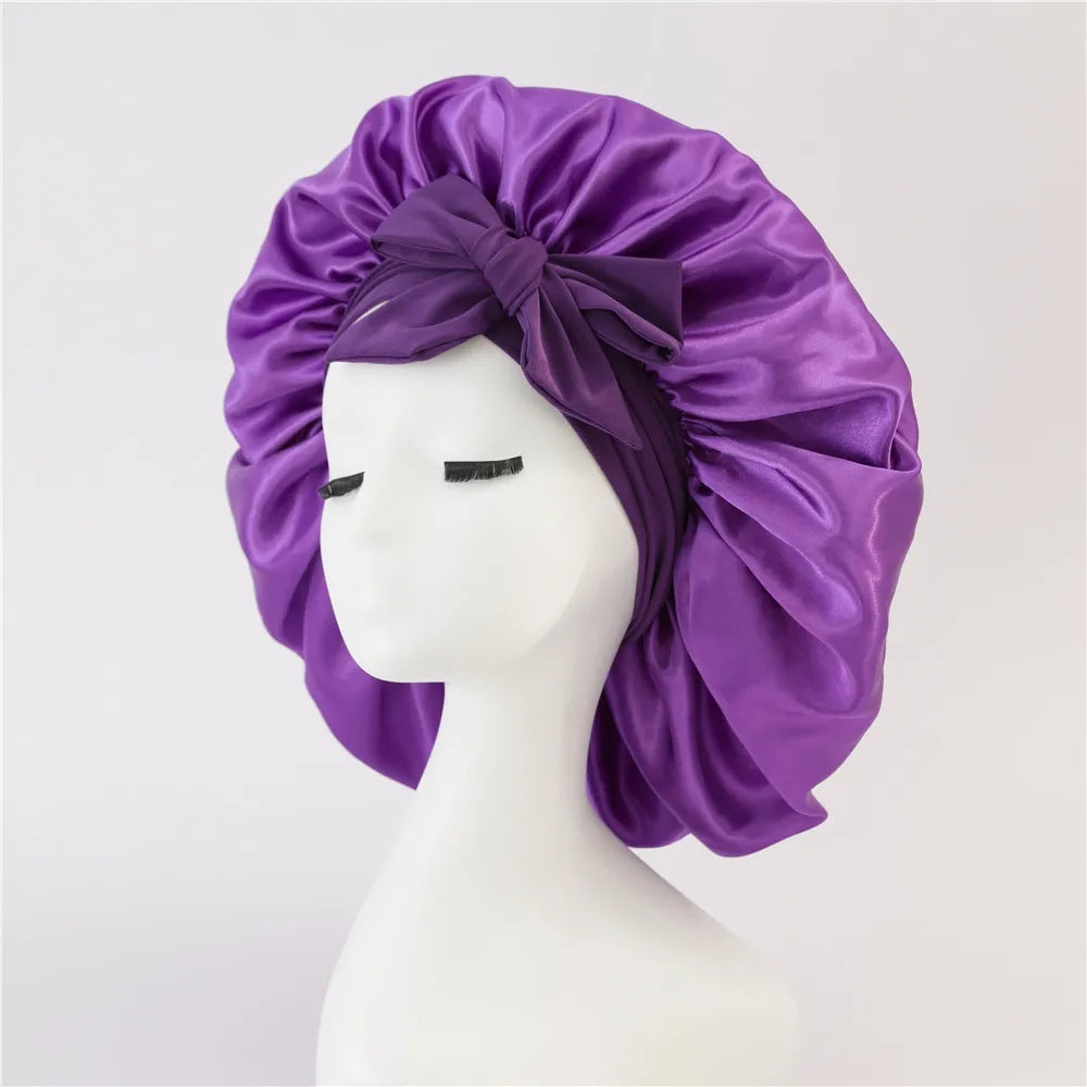 New Silk Bonnet For Sleeping Women