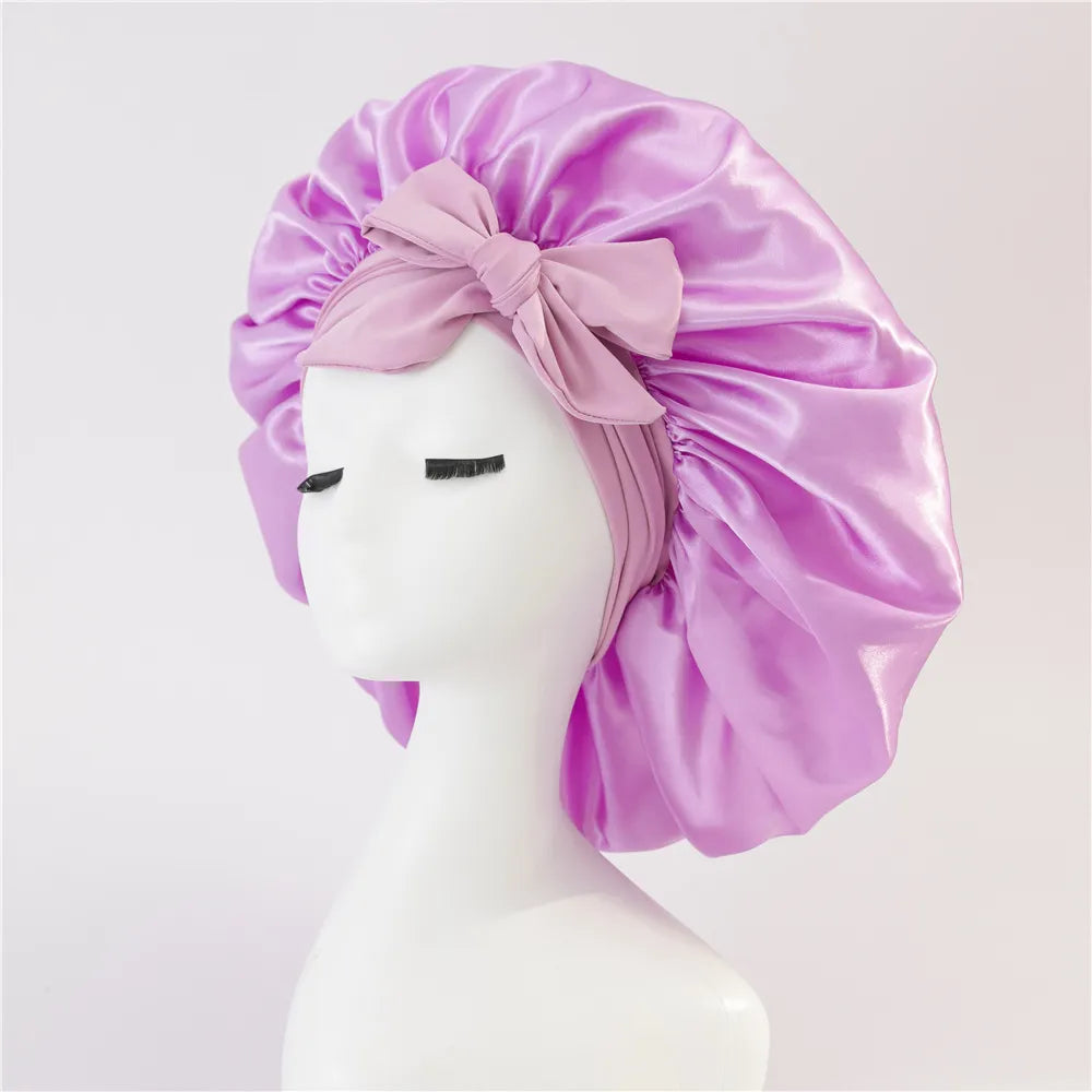 New Silk Bonnet For Sleeping Women