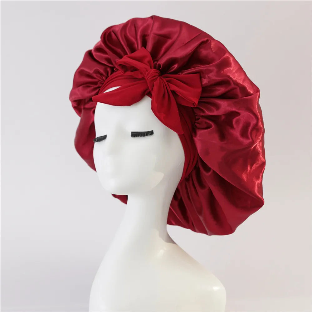 New Silk Bonnet For Sleeping Women