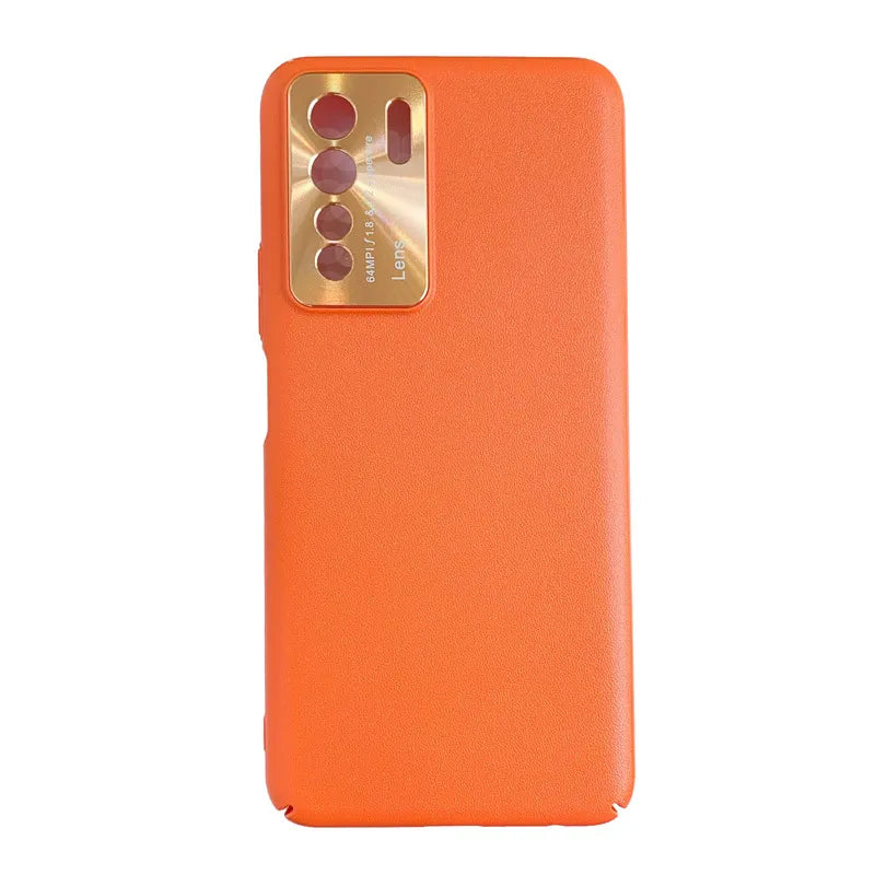 Metal lens phone case