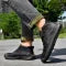 Men's Flats Ankle Boots Fashion Casual Side-zipper Boot Temperament Commuter Shoes