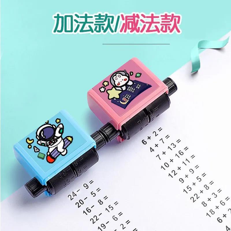 New Addition, Subtraction, Multiplication, And Division Practice Questions For Primary School Students Rolling Seal Primary School Children&amp;#039;s Mathematics Mouth Counting Question Artifact Printing
