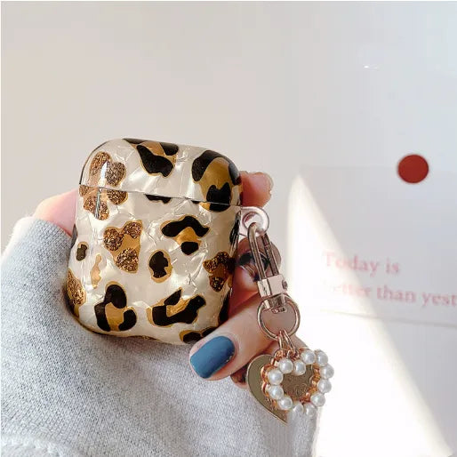 Leopard Print Bluetooth Headset Protective Cover