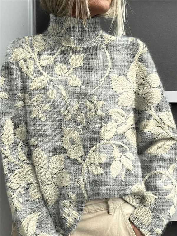 New Christmas Abstract Printing Casual Cloak Coat Cardigan