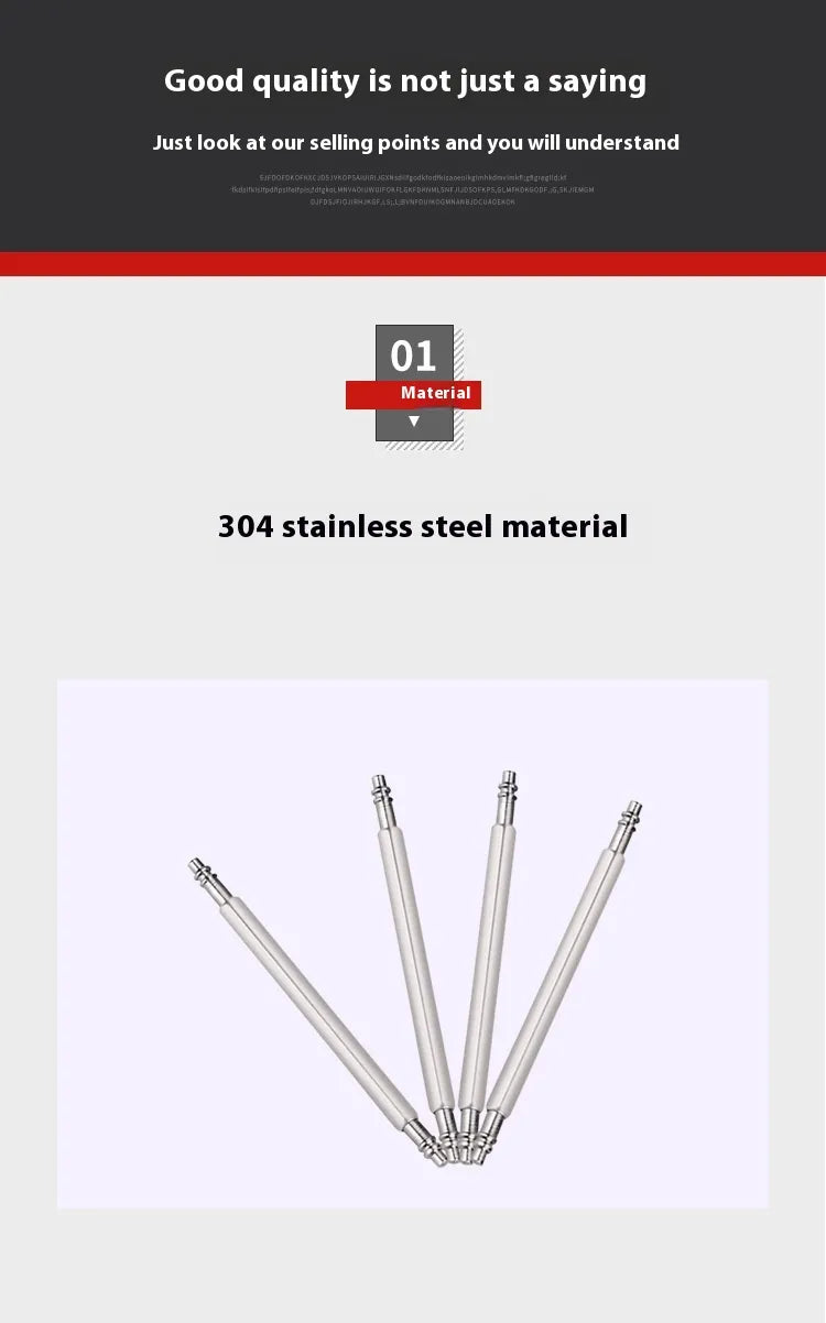 304 Stainless Steel Watch Ear 15MM