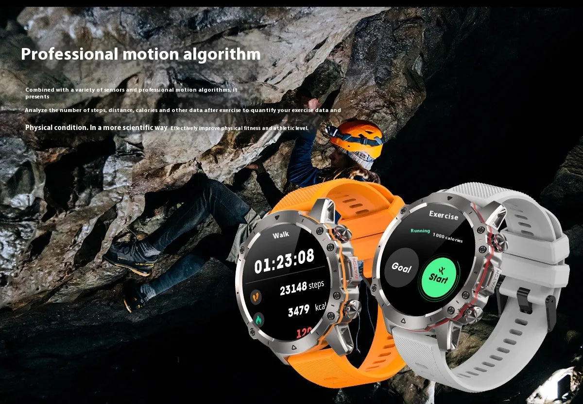 New Outdoor AK56 Bluetooth Calling Smart Watch